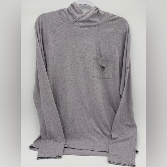 Columbia Other - NWT Columbia Mens Small Gray PFG Uncharted Neps Fishing Outdoor Hoodie